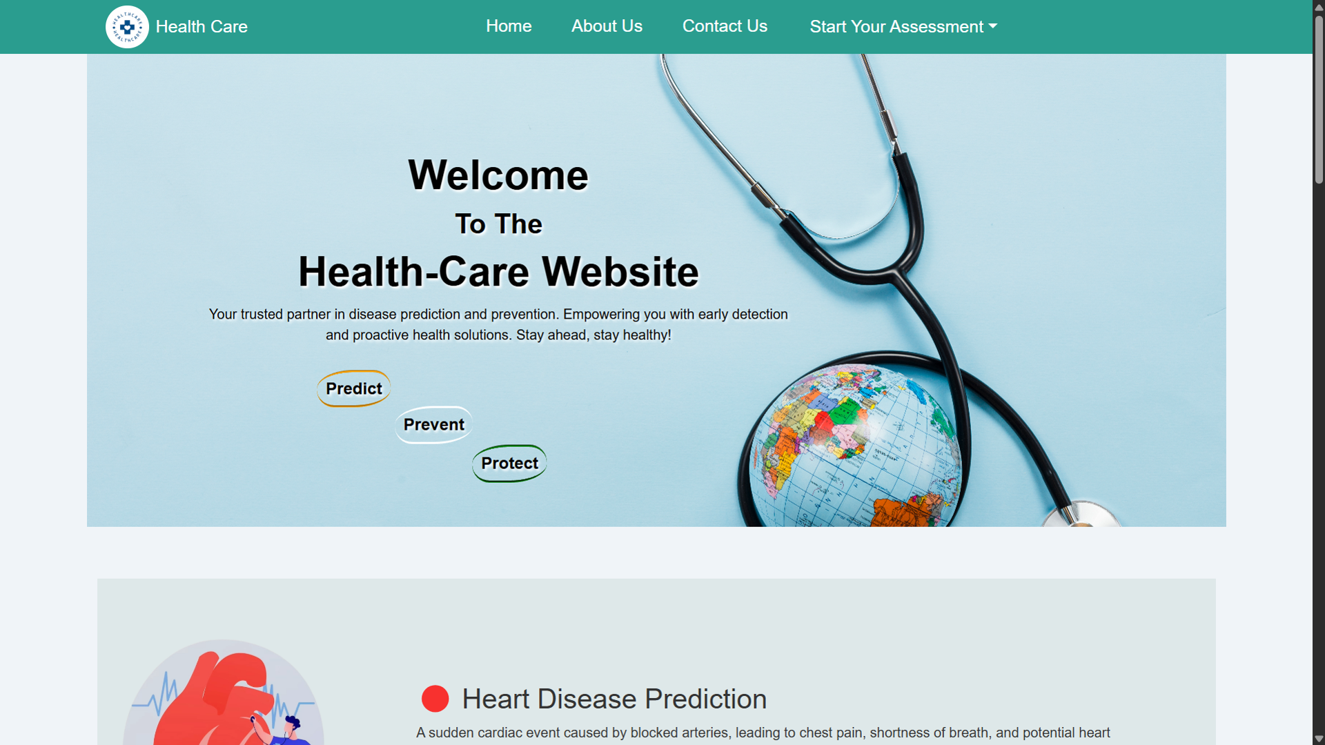 Health Care Prediction App